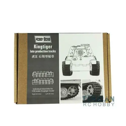 

Hobby Boss 81002 1/35 King Tiger Late Production Tank Tracks Model Accessory