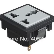 3 шпильки переменного тока универсальный разъем шасси компьютера, внешний разъем розетка