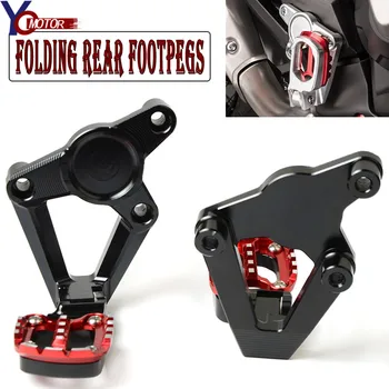 

X-ADV moto Folding Rear sets articular footpeg Foot Pegs Footrest Passenger Motorcycle For HONDA X-ADV XADV X ADV 2017 2018