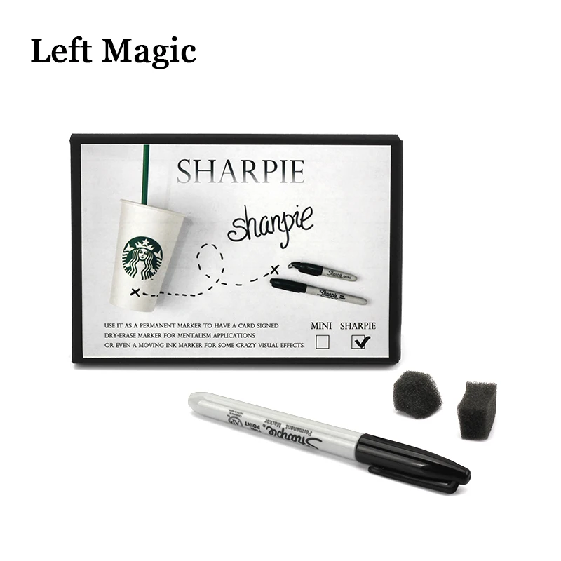 

1 Pcs SansMinds Sharpie Pen Magic Tricks (Gimmick+Online Teaching) Street Close Up Magic Comedy Stage Magic Props