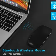 Binmer, беспроводная мышь, Bluetooth, ультра-тонкая, для путешествий, портативная, мини, оптическая мышь, 1200 dpi, Slient, игровая мышь для ноутбука, ПК, 19JUN13