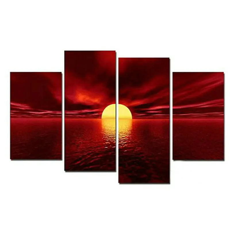 

DIY 5d diamond paintings Sunrise scenery Crafts embroidery Rhinestone home Decor Full Diamond cross stitch art indoor Handmade