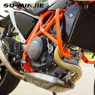 MINJIE для KTM 690 DUKE/R DUKE 690 2013 ktm690 мотоциклетные защитные накладки защита двигателя защитная рама