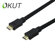 OKUT HDMI HD cable version 2.0 3D computer connected TV hdmi cable project to connect the data line H2100