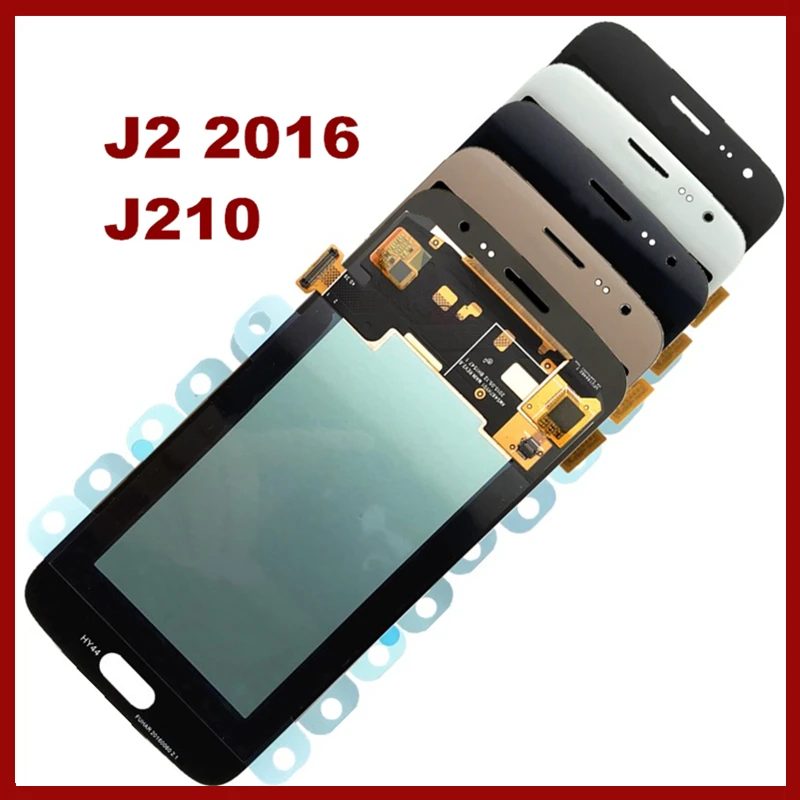 

Tested AMOLED J210 LCD for SAMSUNG Galaxy J2 2016 J210 J210F J210M J210Y Display LCD Touch Screen Digitizer Assembly Replacement