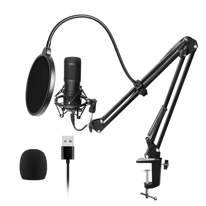 

USB Microphone for Mac laptop Computers for Recording Streaming Twitch Voice Overs Podcasting Youtube Skype Karaoke Microphone