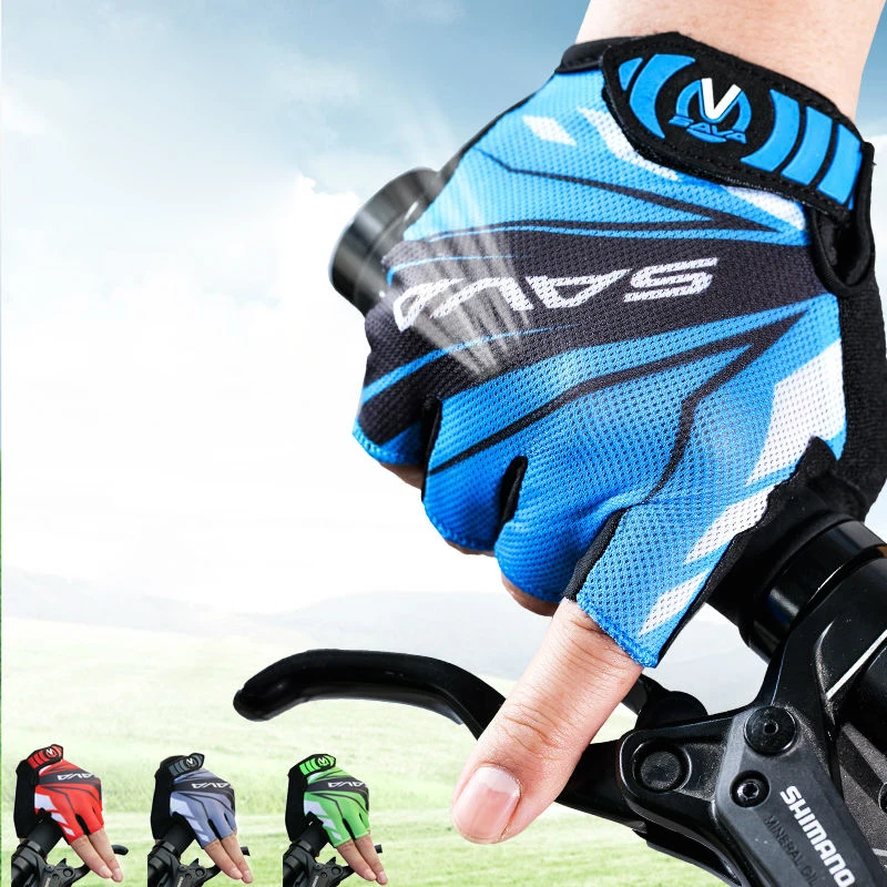Summer breathable Sport Half Finger Cycling Gloves MTB Road Bike