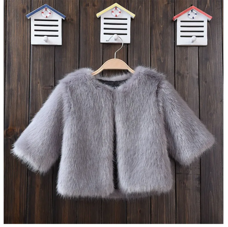 CROAL CHERIE 60-160cm Fashion Fur Baby Winter Jackets And Coats Thicken Girls Winter Fur Coat Newborn Snowsuit Kids Outerwear (10)