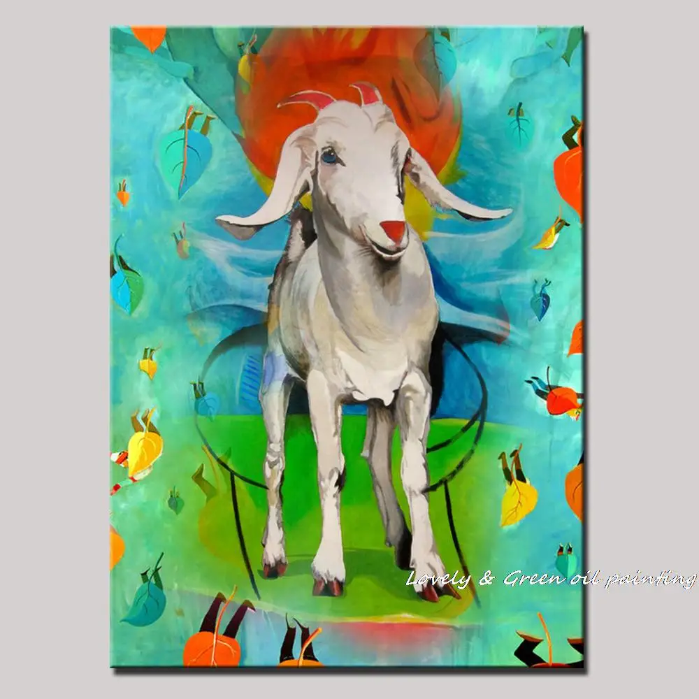 

Christmas Gift!! Handpainted Cartoon Modern Oil Paintings On Canvas Wall Painting Art Wall Pictures For Living Room Home Decor