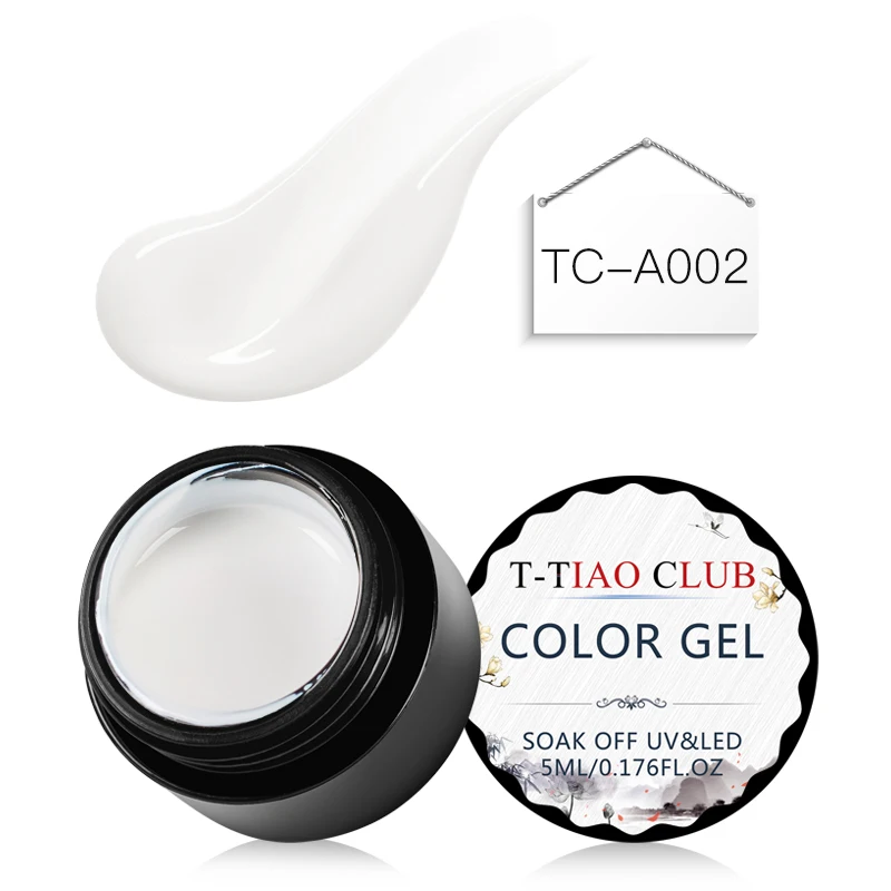 T-TIAO CLUB Floral Paint Dried Flowers Jelly Nail Gel Polish Nail Art Soak Off UV Gel Varnish DIY Natural Fairy Nails Gel Tips - Цвет: GS00420