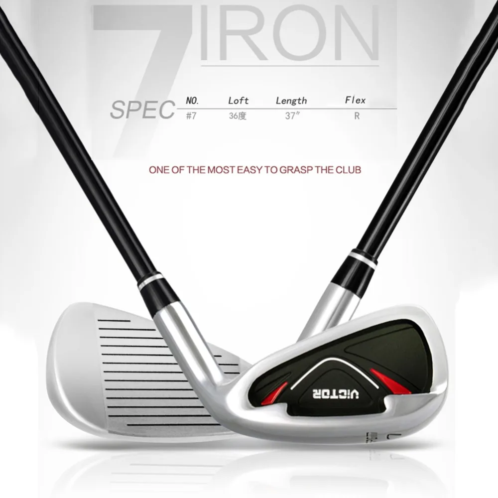 CRESTGOLF VICTOR 7 Junior Golf Iron Clubs Stainless Steel Head