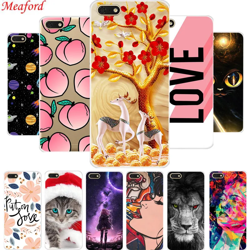 

Honor 7A Case For Huawei Honor 7A 5.45 Case Russia Soft TPU Back Cover For Huawei Honor 7A DUA-L22 Cover a7 7 a Silicone Cool