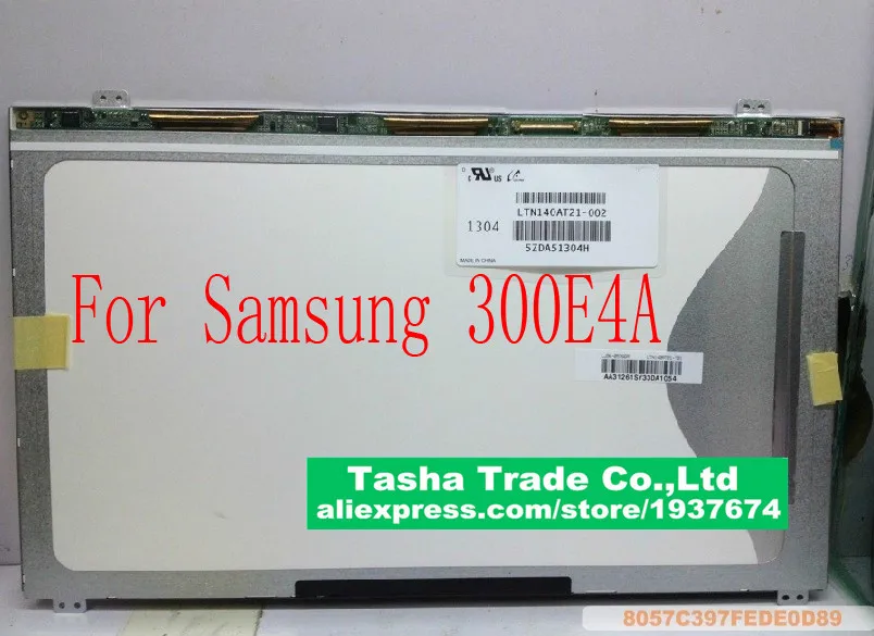 Для Samsung 300E4A ЖК-экран для ноутбука LTN140AT21 LTN140AT21-002 оригинал | Компьютеры и офис