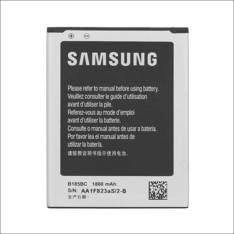 

1800mAh 100% Original B185BE B185BC Li-ion Replacement Battery for Samsung GALAXY CORE PLUS G350 SM-G530 With NFC+Tracking