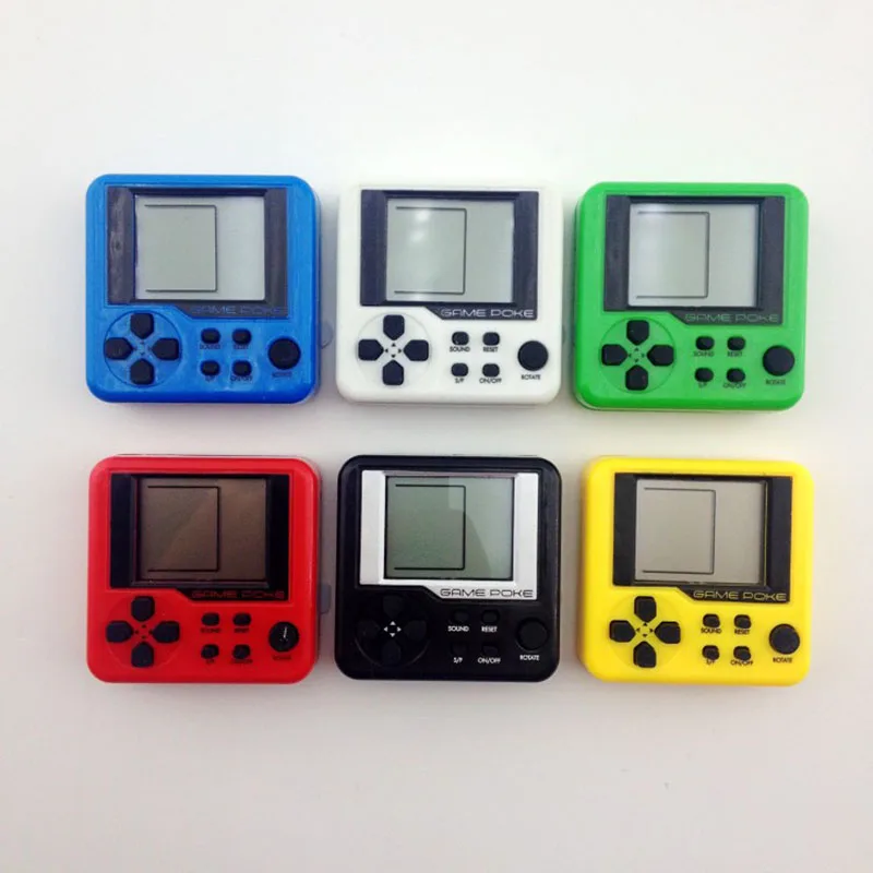 

KaRue Tetris handheld game console Portable Mini game Children's puzzle Toys Mini Square Handheld Game PlayeR