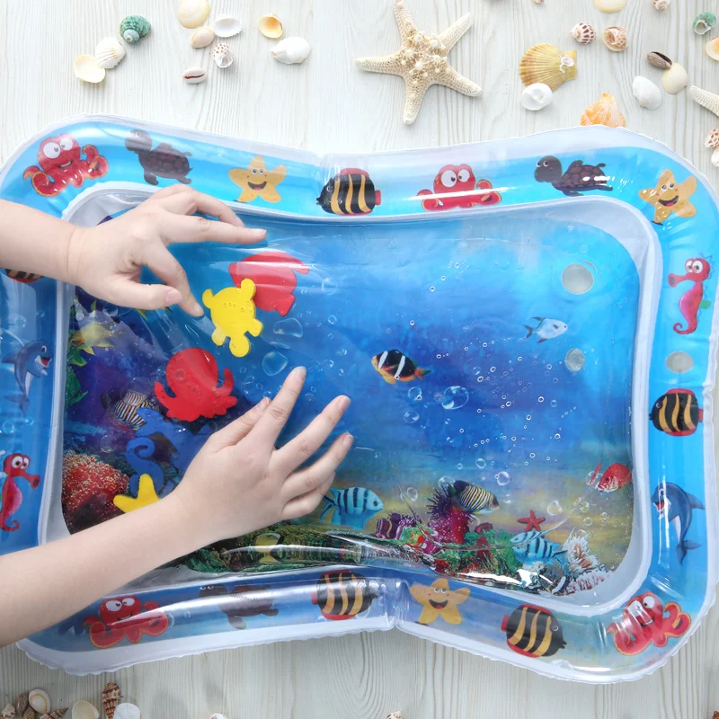 ocean tummy time baby mat