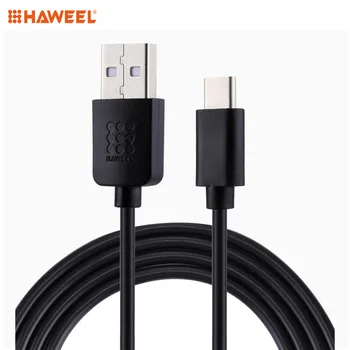 

HAWEEL 1m USB-C / Type-C to USB 2.0 Data & Charging Cable for Galaxy S8 & S8 + / LG G6 / Huawei P10 & P10 Plus / Oneplus 5