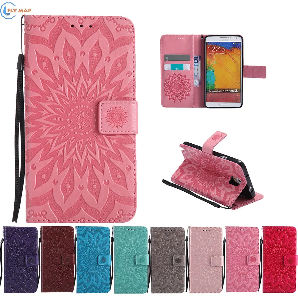 Case Cover For Samsung Galaxy Note 3 Note3 N900 N9005 N900X N900A Wallet Flip Phone PU Leather Coque SM-N900 SM-N9005 SM-N900t