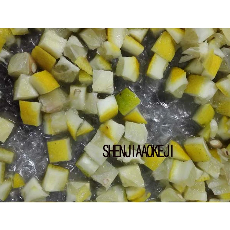 Edelstahl kartoffeln würfeln maschine karotten shred seide schneiden maschine multifunktions bauchige dicer maschine 1 pc 220 V