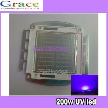 

200W Ultra Voilet UV LED lamp light 395-400nm led 7000mA 30-36V by fedex dhl free shipping