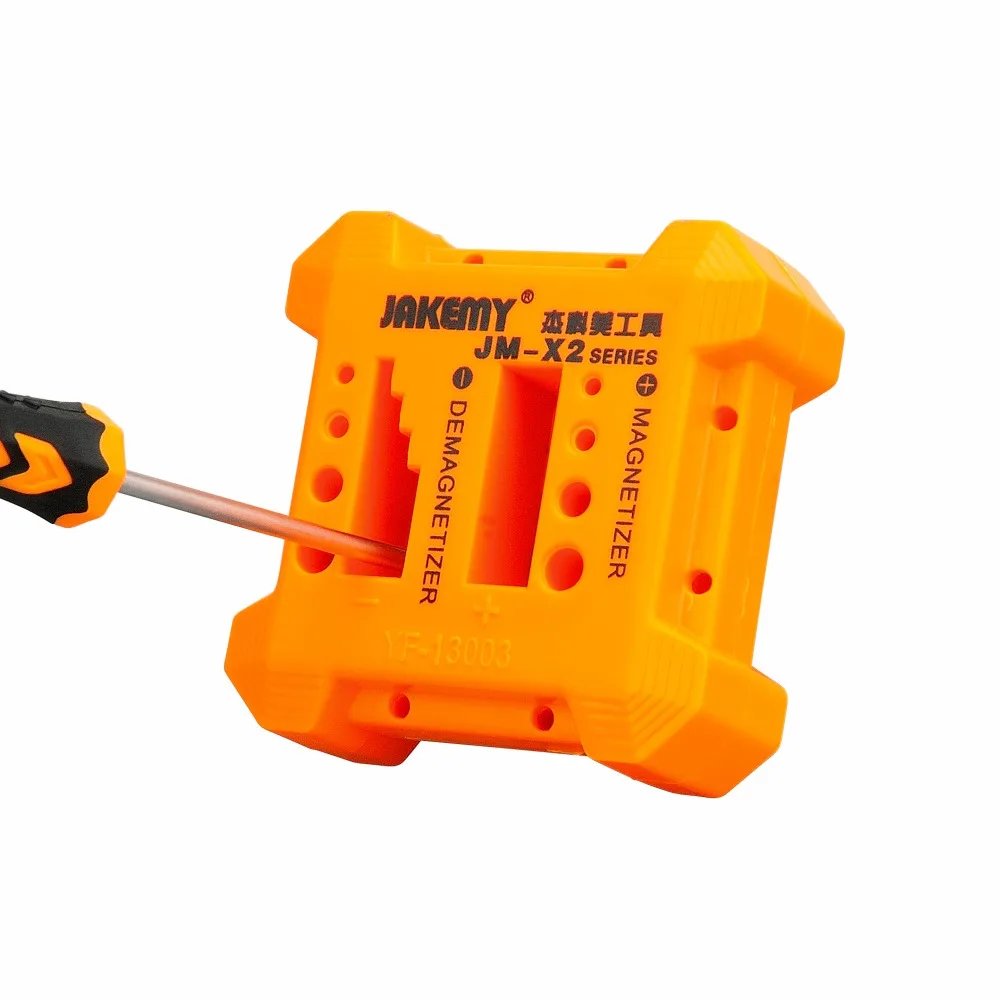 

JAKEMY 1pc Add Magnet Reducer Head Screwdriver On the Magnetic Degausser Push the Magnet Magnetizer