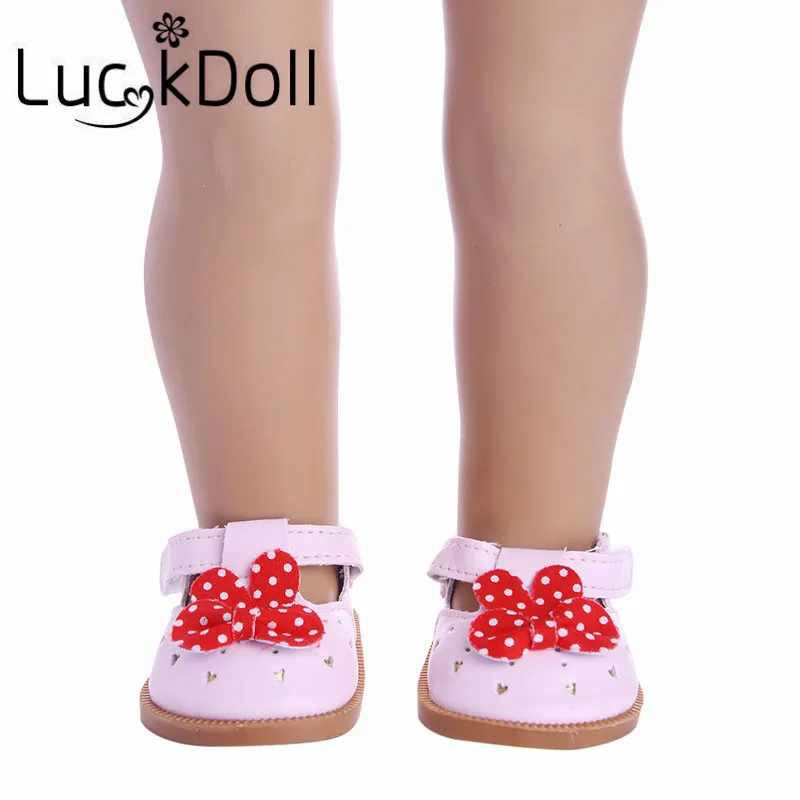 LUCKDOLL детская кукольная обувь размер 18 дюймов американский 43 см Детская кукла