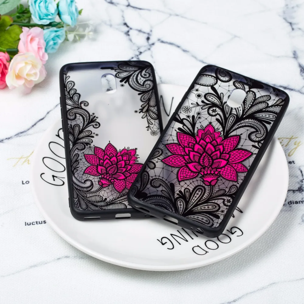 FGHGF Lace Flower Case For Meizu MX6 M5S PRO 7 E M3S 3 5 6 U20 U10 Back Cover M3 M5 M6 NOTE Shell |