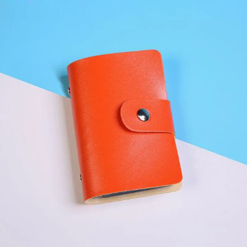 

New Women's Card Package 24 Bit Sided Credit Card Waterproof Plastic Card holder Sets Business Convenient Bus Card Package