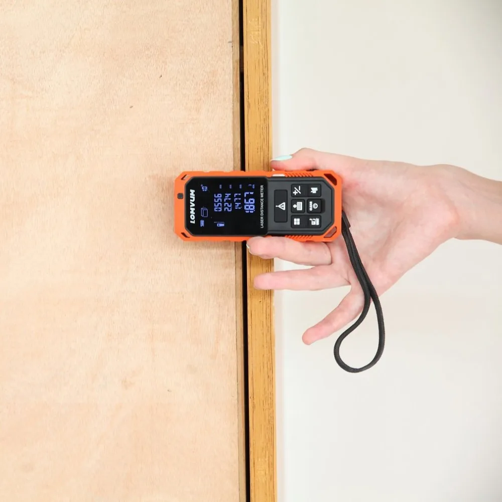 

40/50/80/100m Handheld Laser Distance Meter Rangefinders Diastimeter Area Volume Angle Automatic Calibration Range Finder