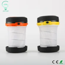 Водонепроницаемый многофункциональный выдвижной светодиодный открытый светодиодное освещение для лагеря фонарик Портативный Фонари мини-палатка с лампой аварийного света