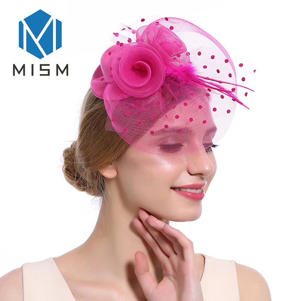 M MISM Новое поступление, горячая Распродажа, женские аксессуары для волос, свадебные аксессуары для невесты, заколки для волос, элегантные сетчатые украшения для волос, головные уборы
