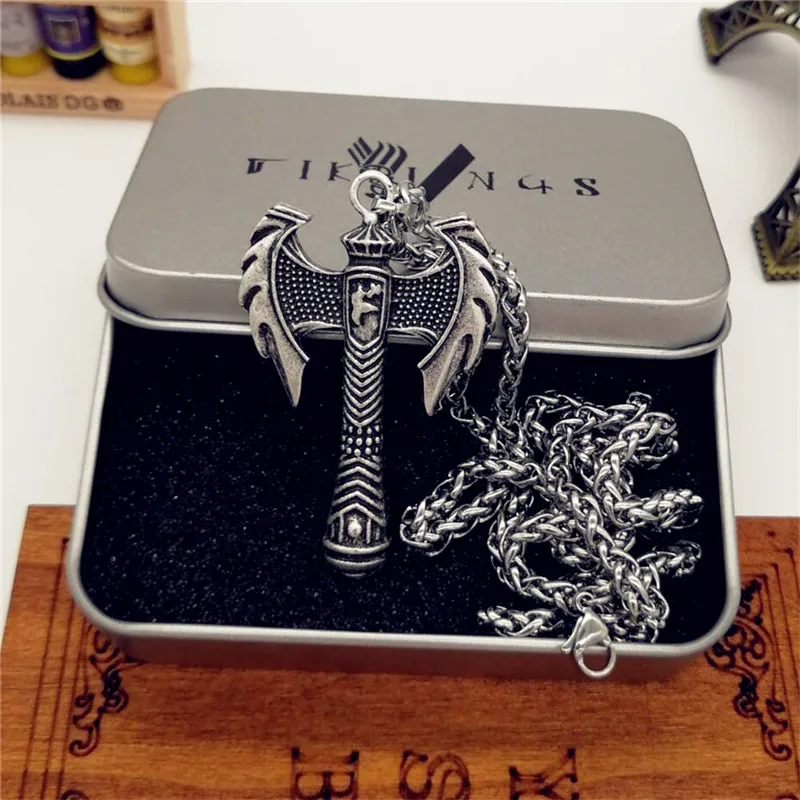 В этническом стиле Viking топор Perun кулон ожерелье для мужчин и женщин языческие