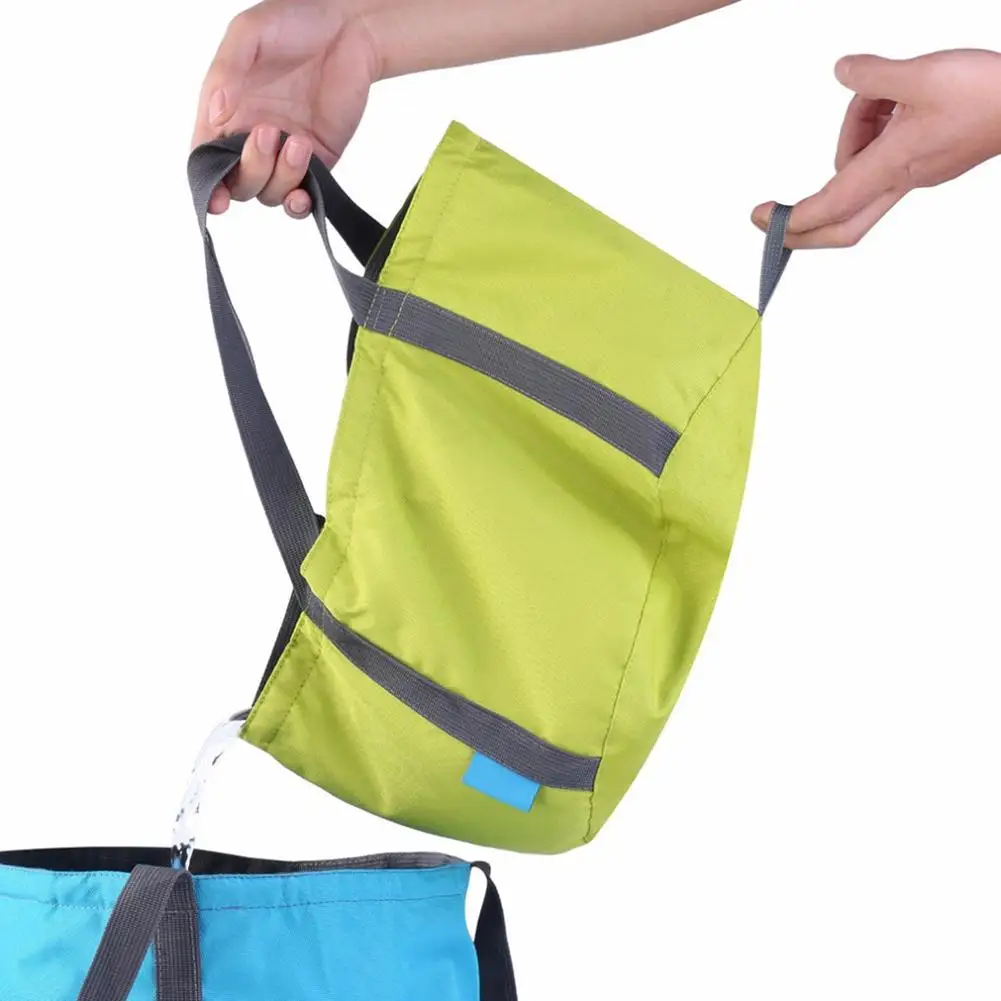 

10L Ultra-light Portable Outdoor Travel Foldable Folding Camping Washbasin Basin Bucket Bowl Sink Washing Bag Hot