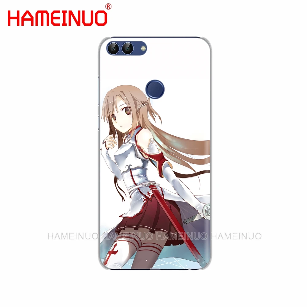 Чехол для мобильного телефона HAMEINUO Sword Art Online SAO Japanese Anime huawei Honor 7C Y5 Y625 Y635 Y6 Y7 Y9 2017 2018