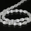 Nouvelle mode blanc mexicain opale baril riz perles en vrac 8*12mm yeux de chat fit bricolage collier pour femmes bijoux faisant 14 pouces B1572 ► Photo 2/2