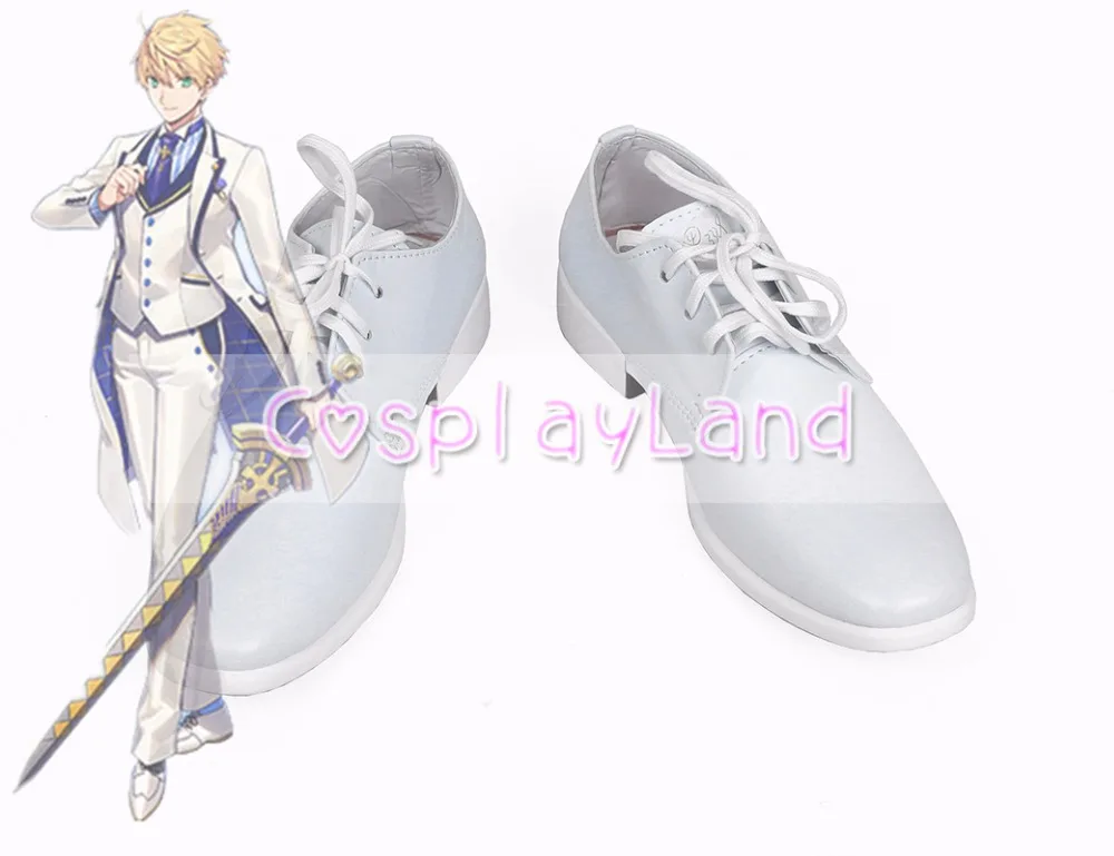 Fate Grand Order FGO Saber King Arthur/ботинки для костюмированной вечеринки Обувь взрослых