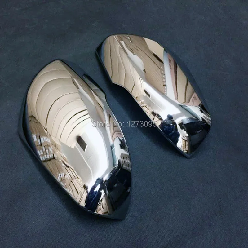 ABS Chrome Door Side Wing Mirror Cover Rearview Mirror Protector Cover
