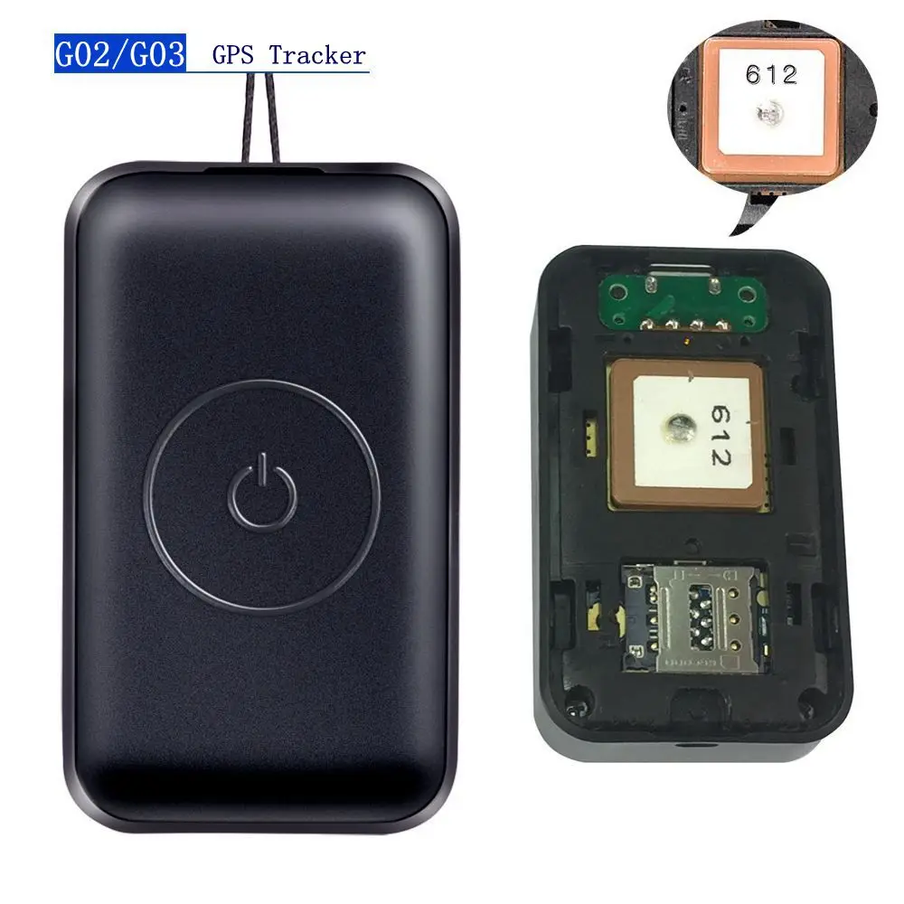 Мини GPS трекер G02 15 дней в режиме ожидания Wi Fi|GPS-трекеры| |