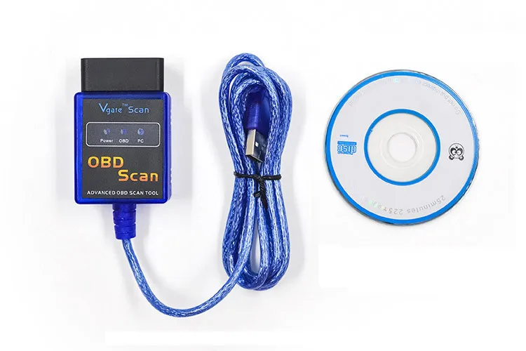 Сканер диагностический ELM327 Vgate Bluetooth OBDII OBD2 ELM 327 V2.1 USB|usb gift|elm327 usb obdiielm327 obd2 |