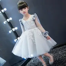 Летнее рождественское платье с цветочным узором для девочек; Одежда для девочек с блестками; платье принцессы; детское праздничное платье для девочек; Одежда для девочек