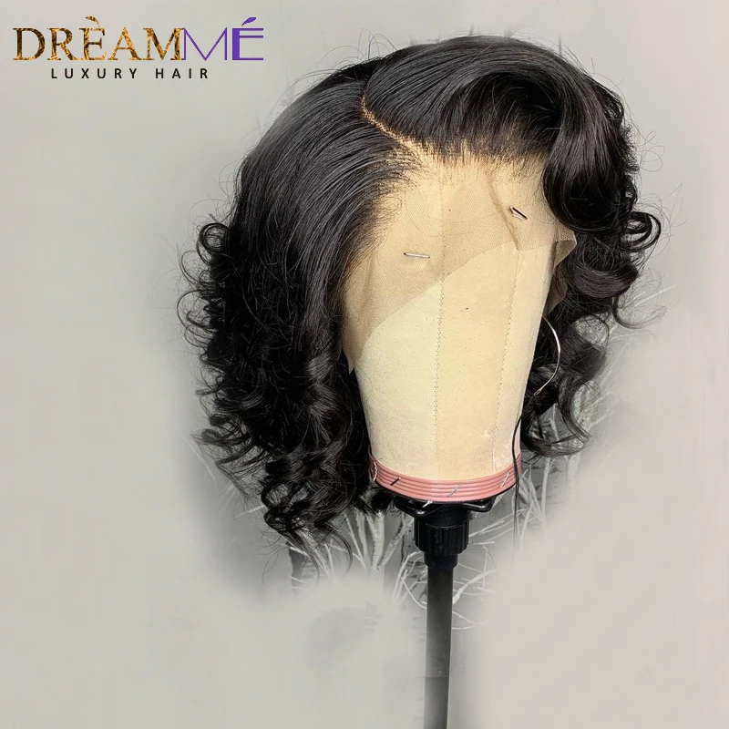 Mega Discount 13x6 Deep Side Part Short Hair Wig Glueless Bob Lace