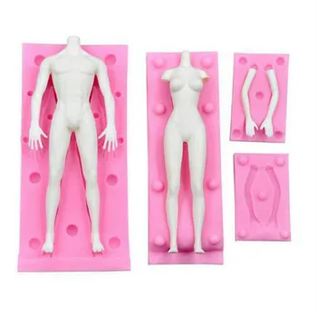 

Hotsell mold turning model body chest doll body mold food grade silicone mold male and female full-body mold DIY