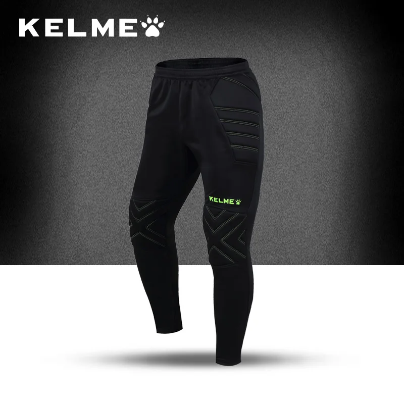 

KELME Men's Goalkeeper Pants Soccer Jersey Goalkeeper Uniforms Traning Suit Football Jerseys Pants Soccer Sets Male K15Z408L