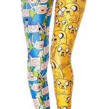 Женские леггинсы с милым персонажем из мультфильма «Собака», женские леггинсы, джеггинсы, леггинсы для фитнеса, штаны, леггинсы с принтом