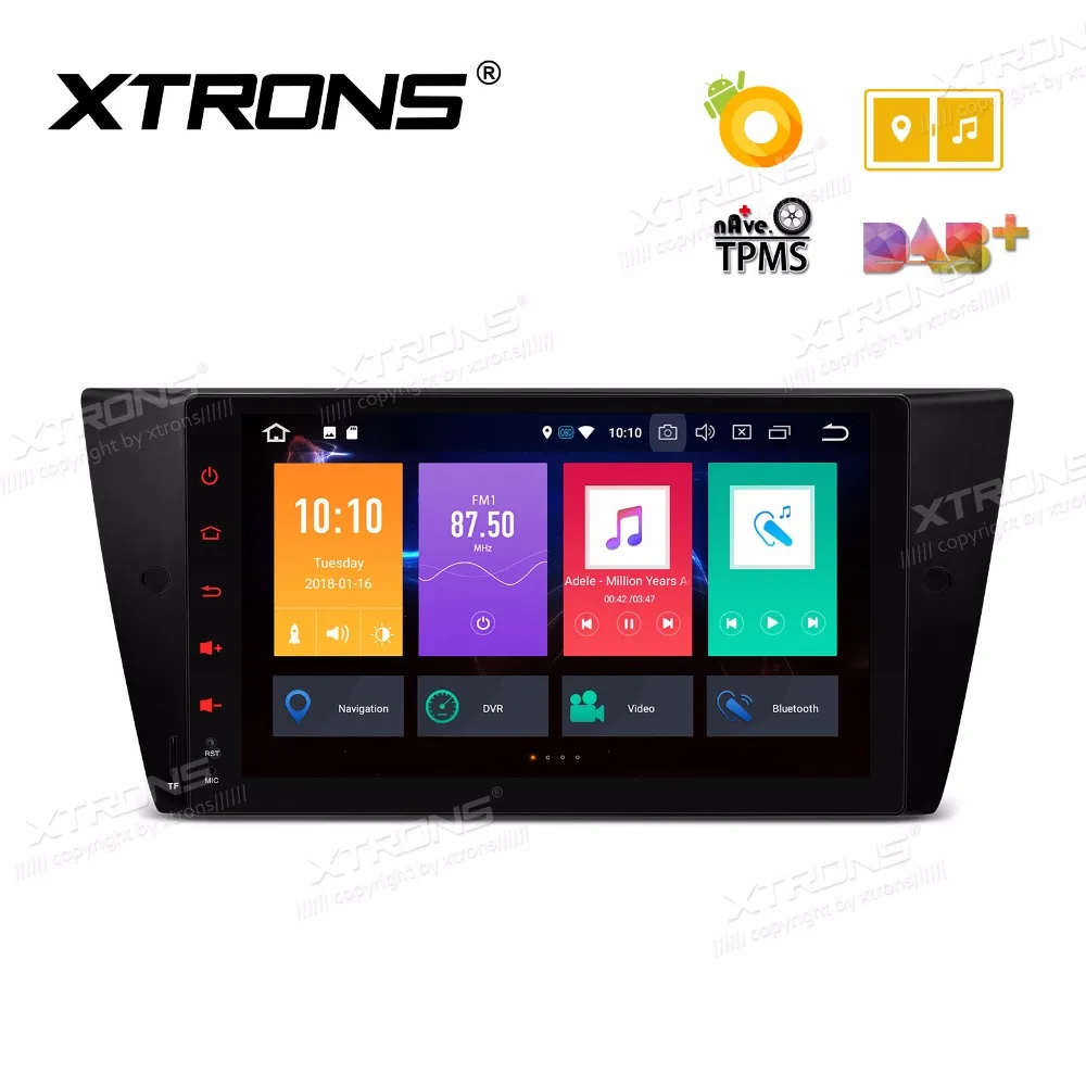 

9" Android 8.0 Radio 4GB RAM 32GB ROM Multimedia HD Touch Screen Car Stereo for BMW E90 Sedan 2005-2012 E91 E92 E93