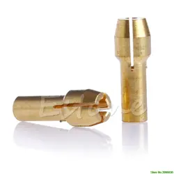 10 шт. 0,5-3,2 мм латунные сверла патроны цанговые Биты Набор гайка для роторного инструмента