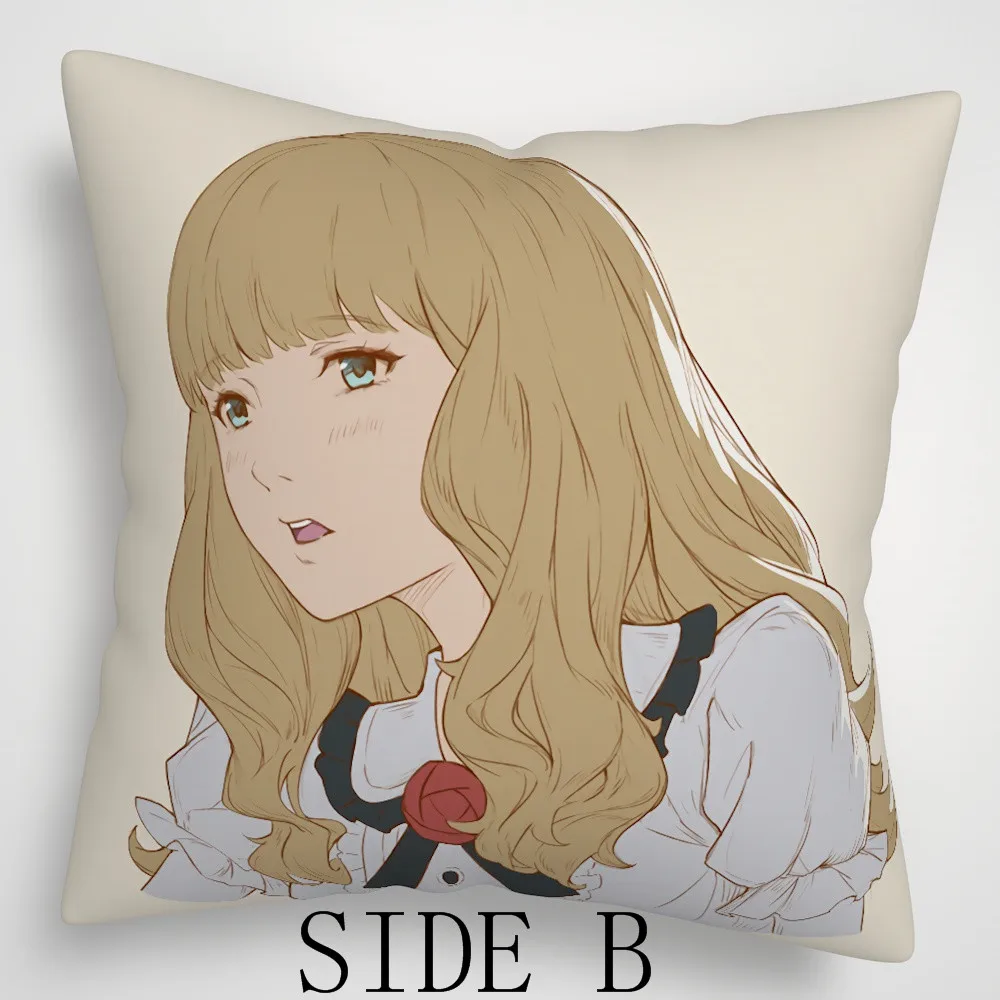 Suef Аниме Манга Carole& Tuesday аниме Двусторонняя диванная подушка крышка 1114