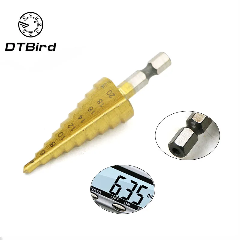 1pcs/4 20mm High Speed Steel Drill Bits Metal Center Drilling Steel