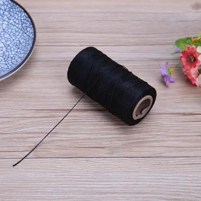 Sewing Waxed Sewing Threads 150D/16 Craft Repair Shoes Sewing Tools Flat Durable Strong Bounded Nylon Leather Sewing Thread