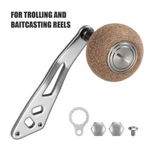 2BB подшипники Рыболовная катушка ручка для левого и правого приманки троллинг катушка пробковая ручка для Shimano Рыболовная катушка на la Pesca